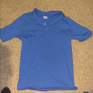 LT Blue polo shirt